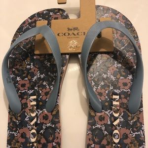 New Coach Flip Flops
